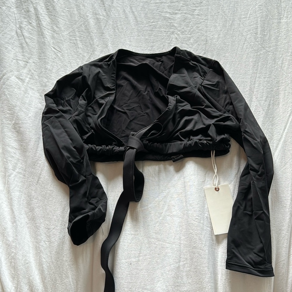 Good American Sexy Boost Bikini Top